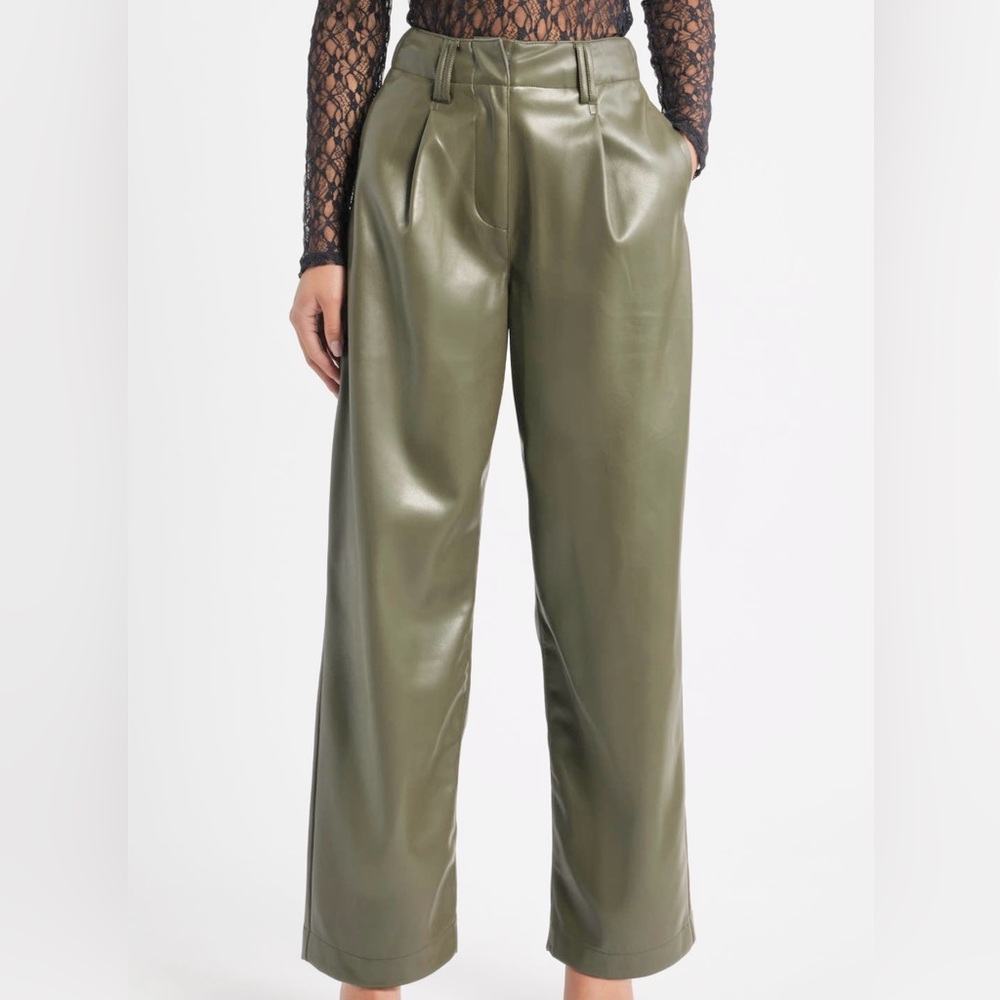 Topshop Faux Leather pants